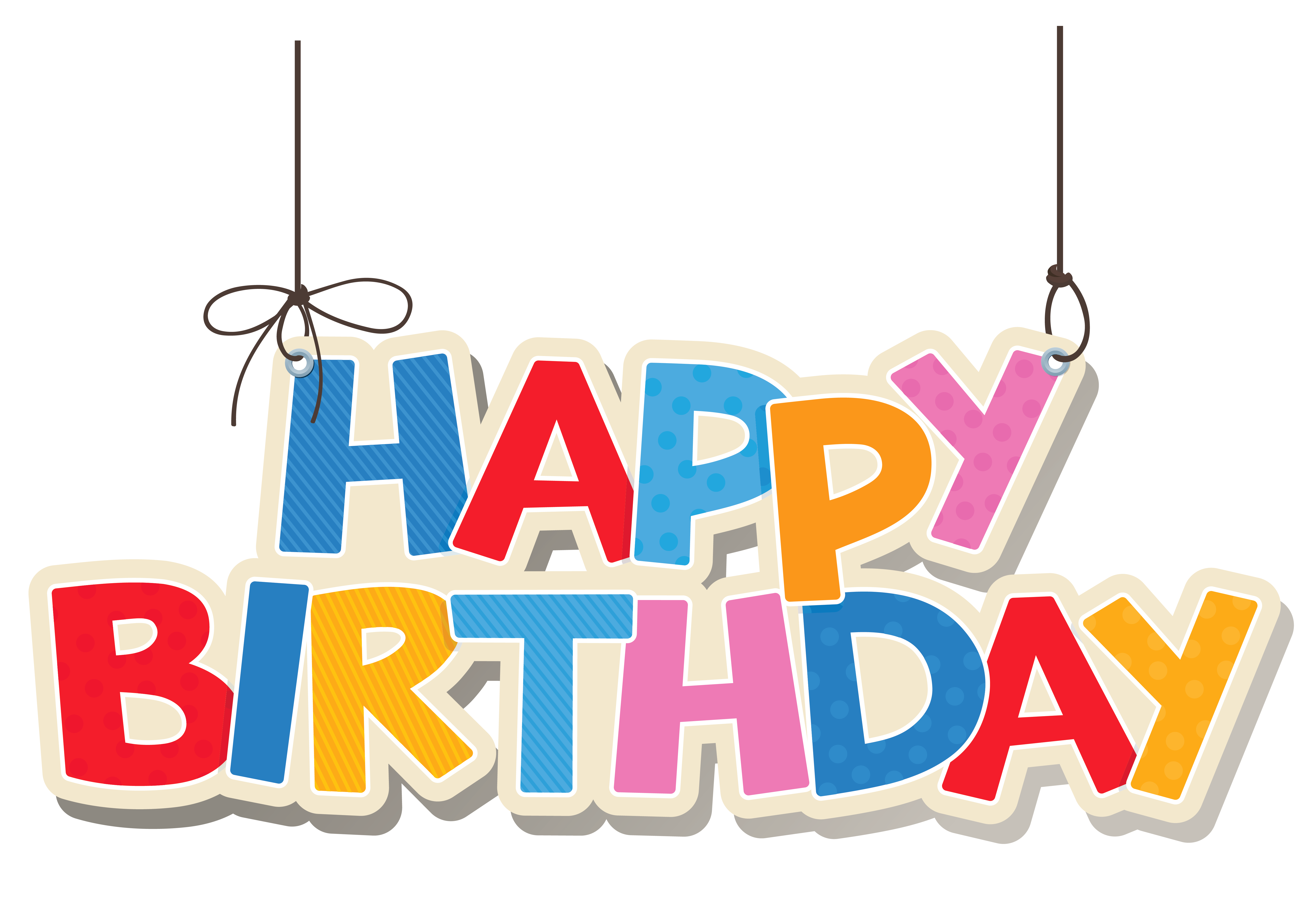 Free PNG Download: Happy Birthday Decorative Image
