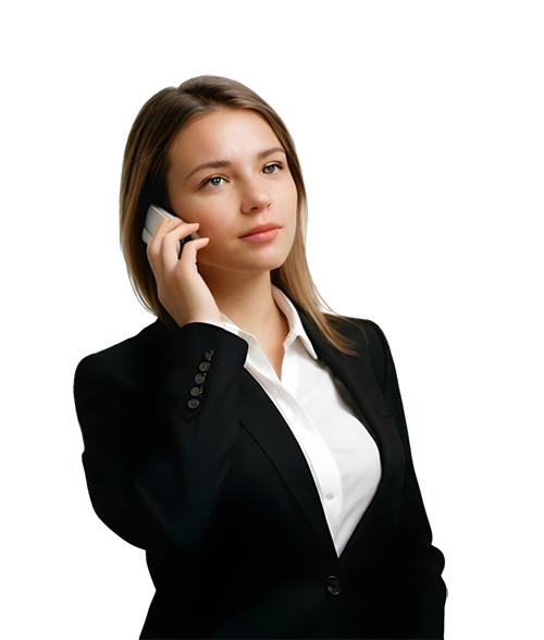 Stylish Marketing Professional in Black Suit: Free PNG Image