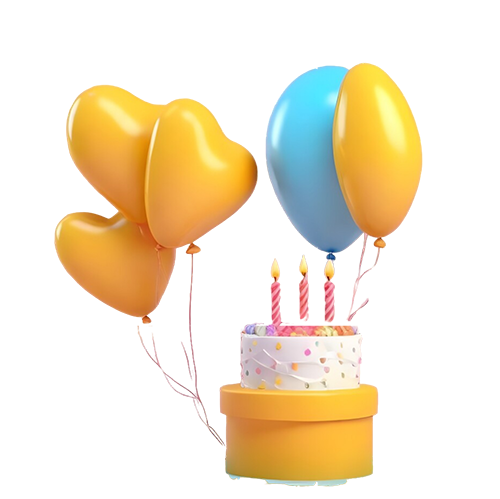 Happy Birthday Balloon: Free PNG Image