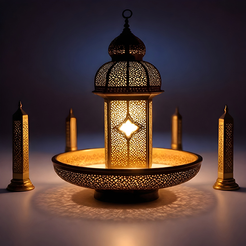 Glowing Ramadan Lights - Free Illuminated Islamic Decor Images | FreePNG.net
