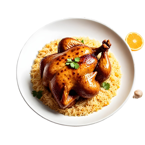 Delicious Ramadan Chicken Mandi: Free PNG Image
