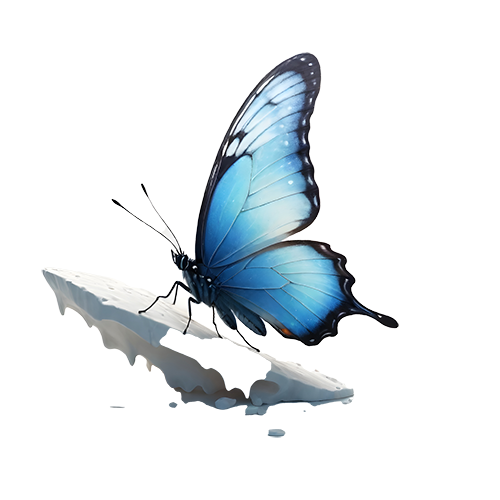 Free PNG Image of Blue Butterfly - Transparent Background | FreePNG.net