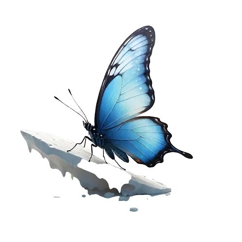 Blue butterfly