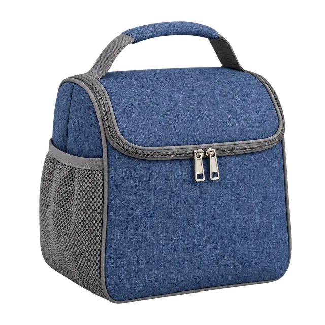 Realistic-style illustration of insulated lunch bag