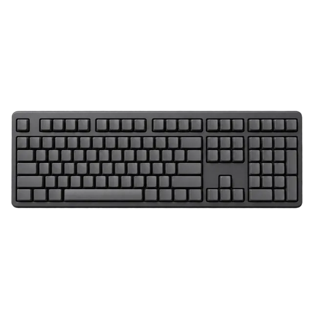 Realistic-style illustration of computer keyboard