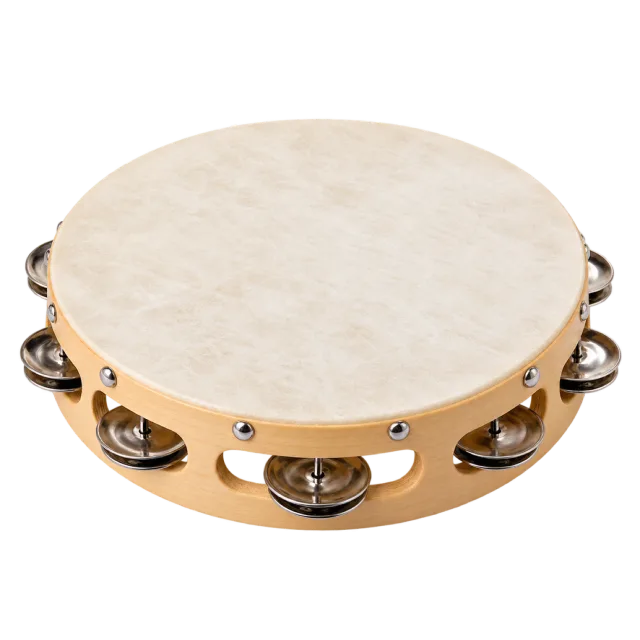 Realistic-style illustration of tambourine
