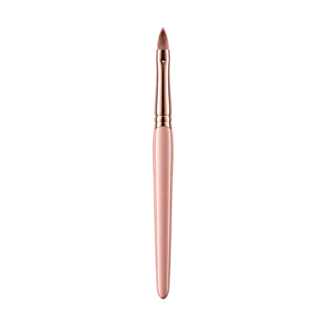 3D-style illustration of fine pointed lip makeup brush